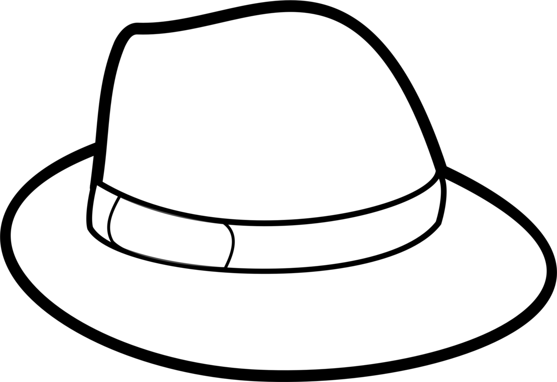 Drawing free download best. Fedora clipart drawn