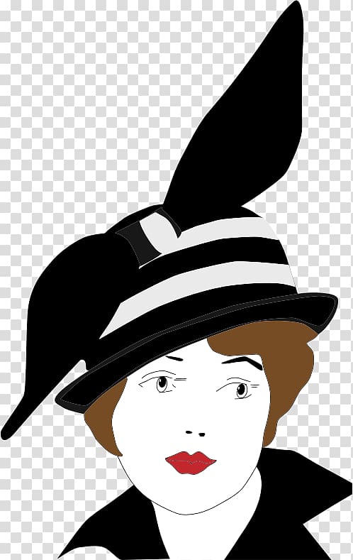 Fedora clipart gatsby hat.  s flapper vintage