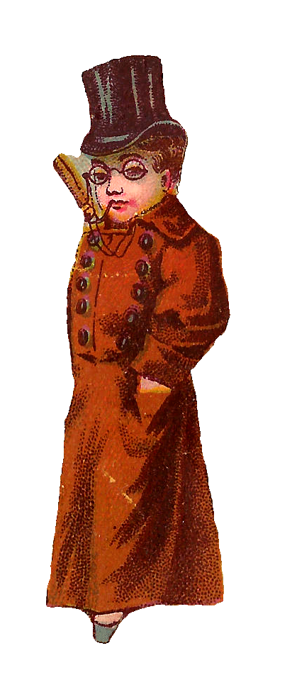 Fedora clipart gentleman hat. Antique images free digital