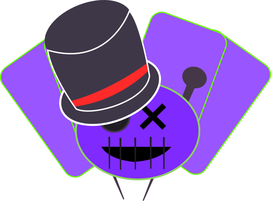 Fedora clipart magician hat. Voodoo pencil and in