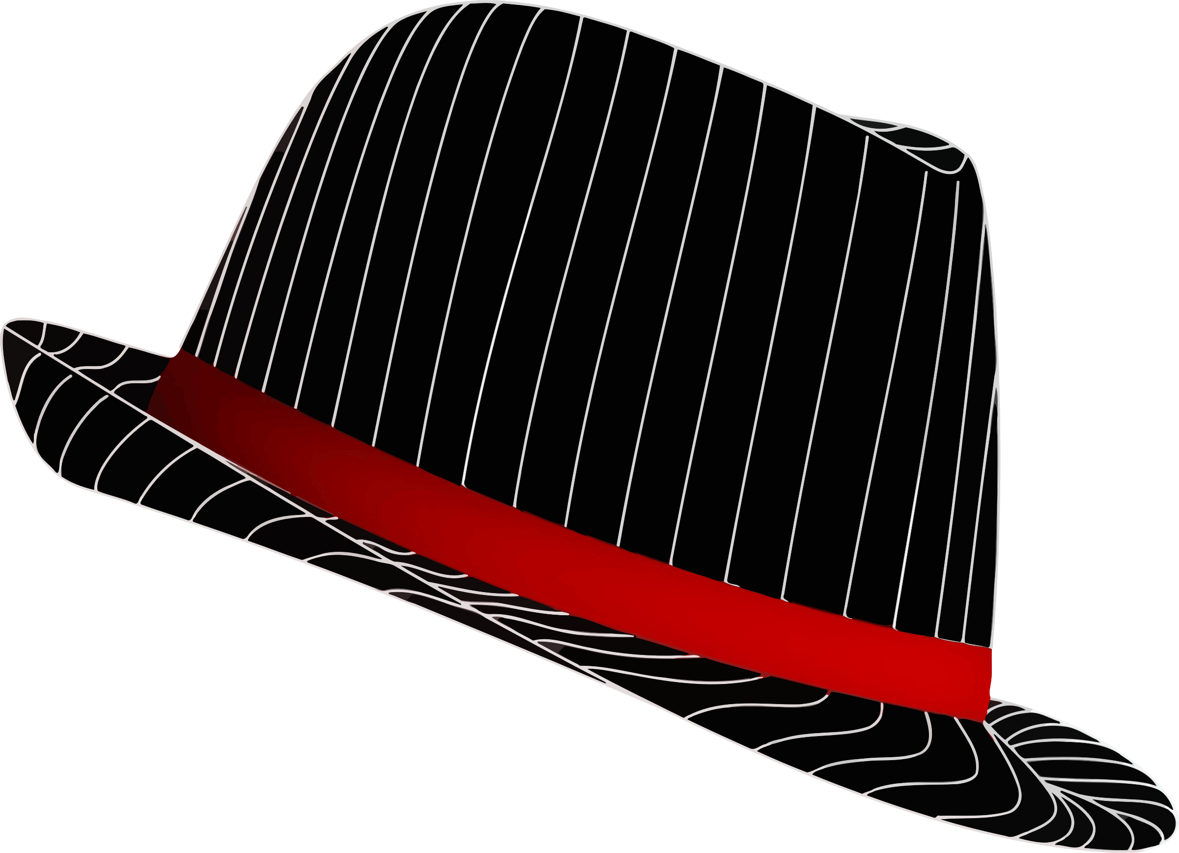 fedora clipart red