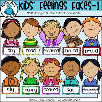 feelings clipart kindergarten