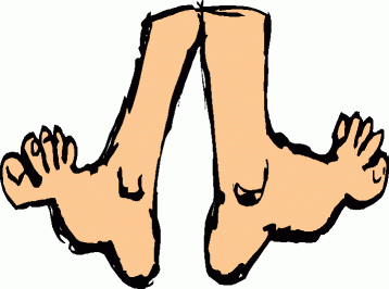 feet clipart cartoon