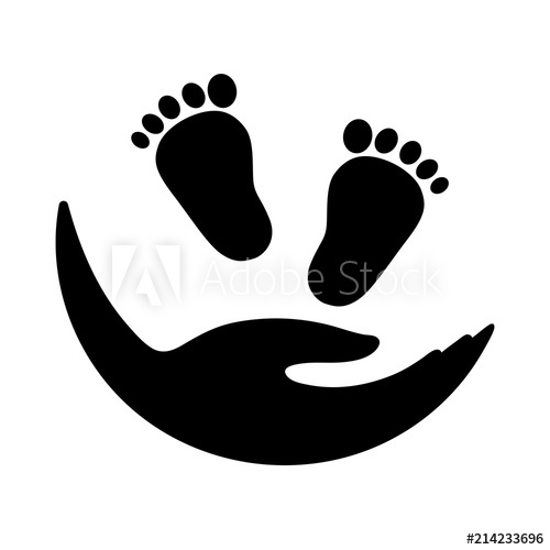 feet clipart children's