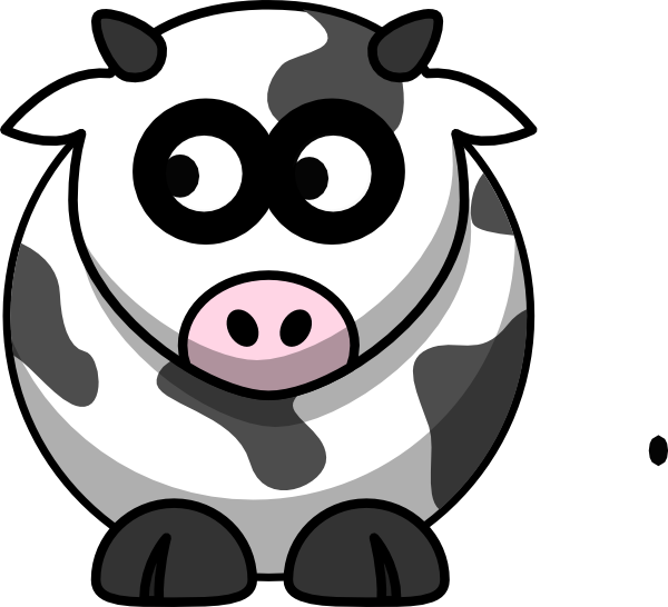 foot clipart cow
