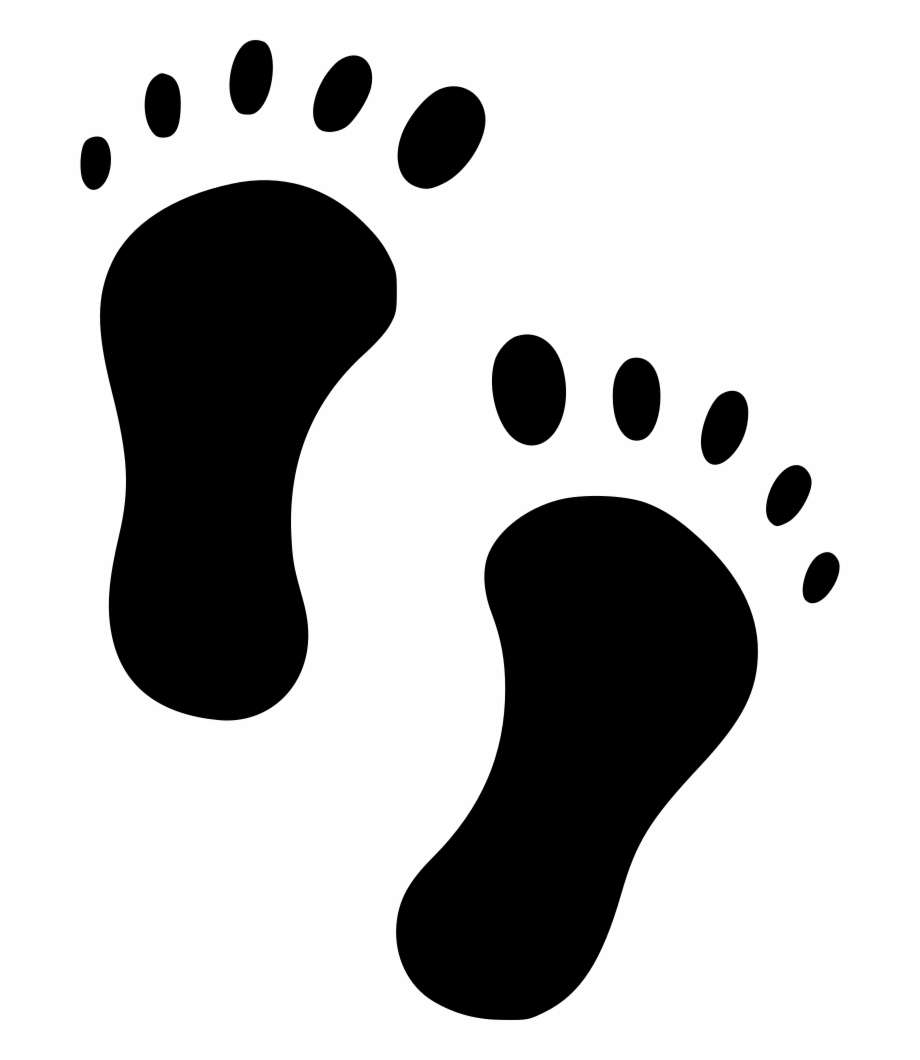 Footsteps clipart foot step. Comments icon transparent 