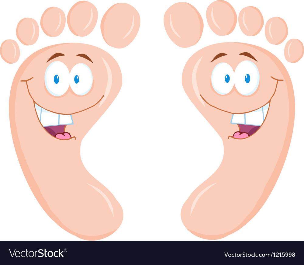 feet clipart happy foot