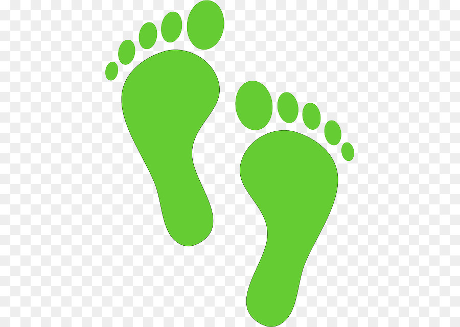 Green leaf logo footprint. Foot clipart laxmi