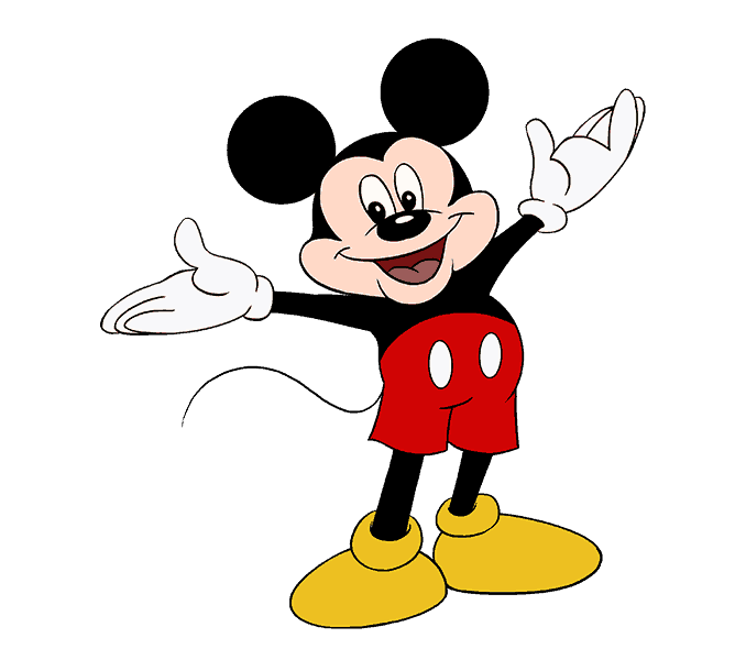 legs clipart mickey mouse