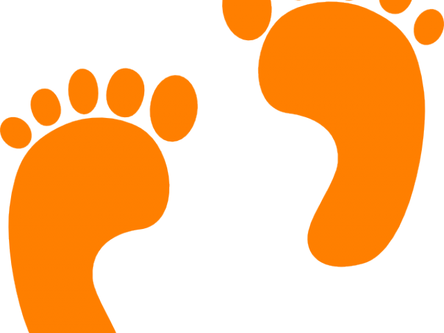 foot clipart baby's