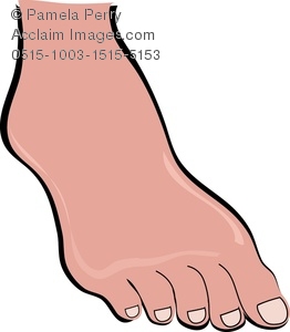 foot clipart pedicure