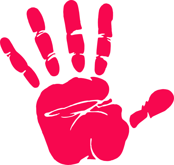 fingers clipart back hand