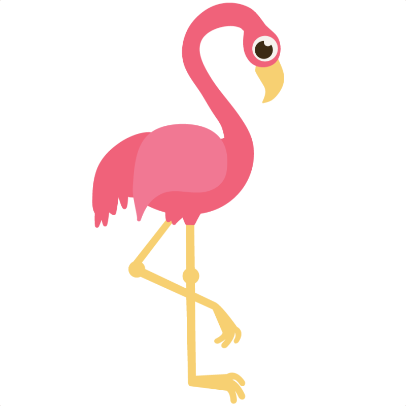 flamingo clipart lawn