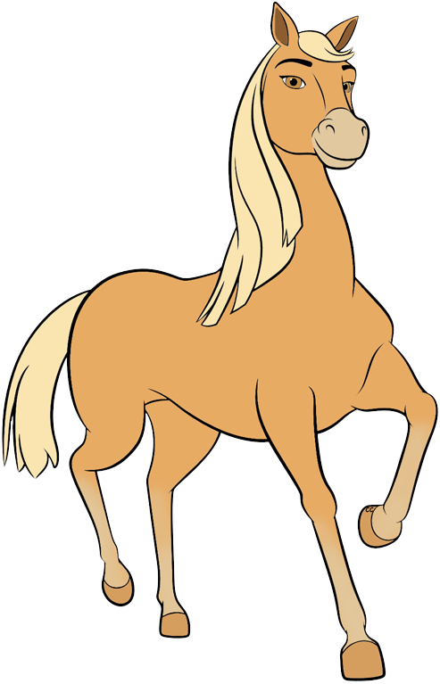 female clipart horse