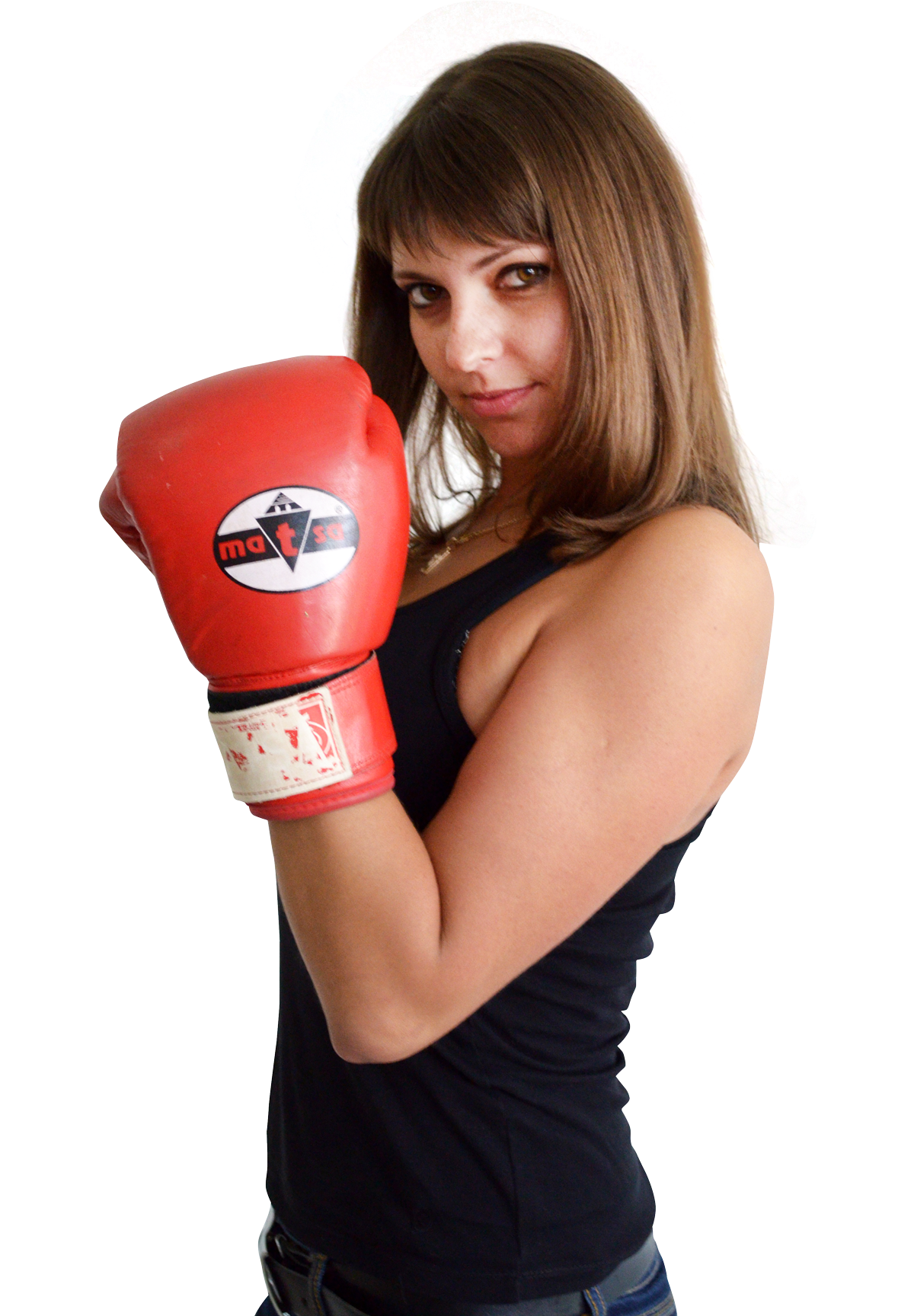 female clipart kickboxing