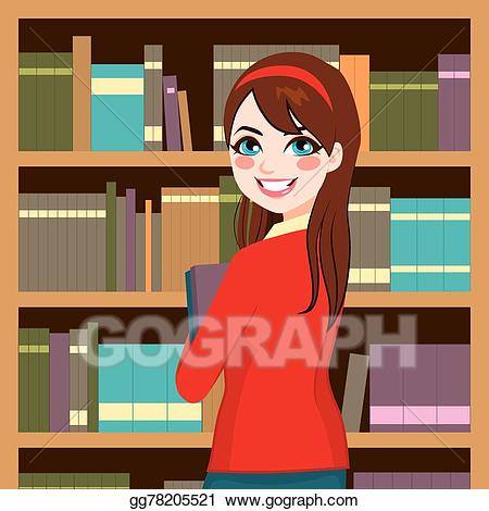 librarian clipart female