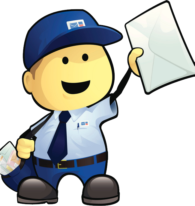 female clipart postal worker