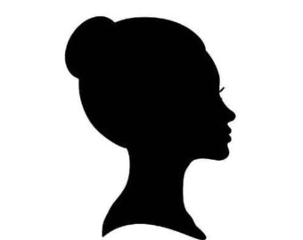 female clipart profile
