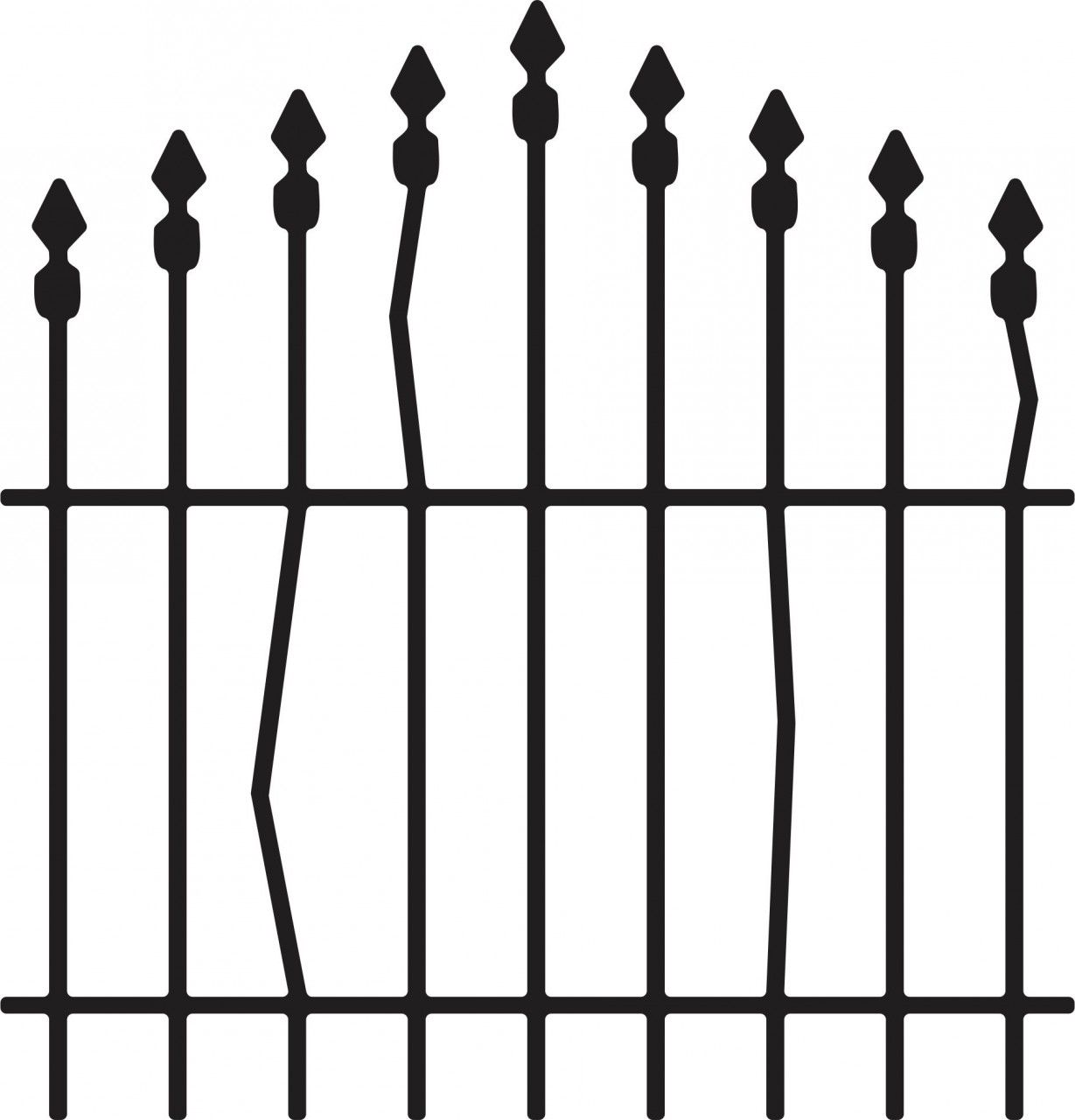 Free download clip art. Fence clipart creepy