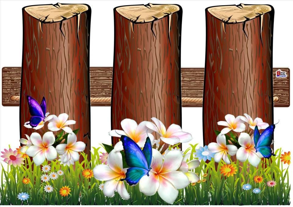 fence clipart fence design