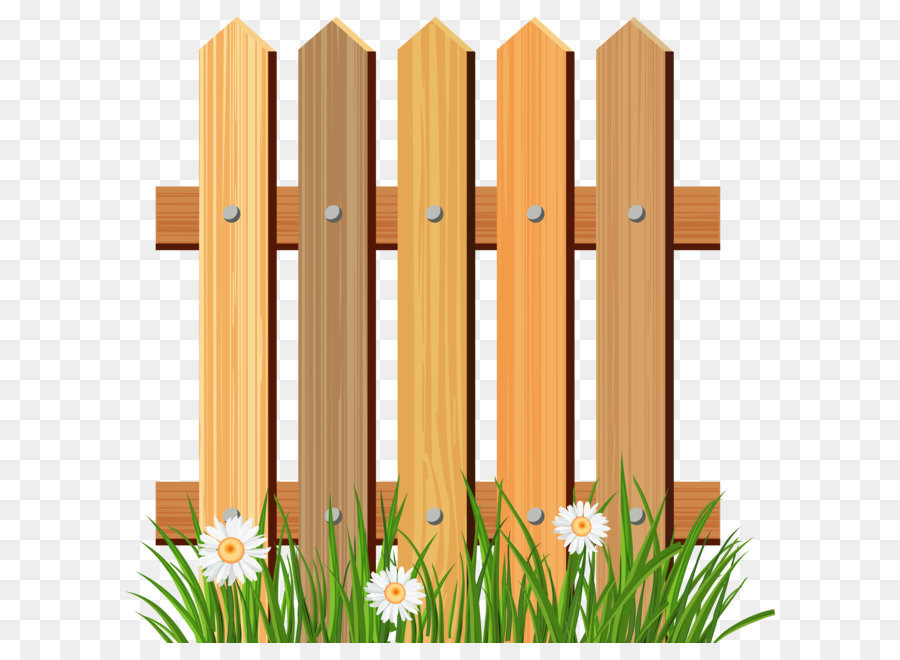 fence clipart flower bed