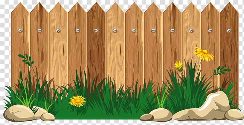 Picket fence cartoon transparent. Fencing clipart animated