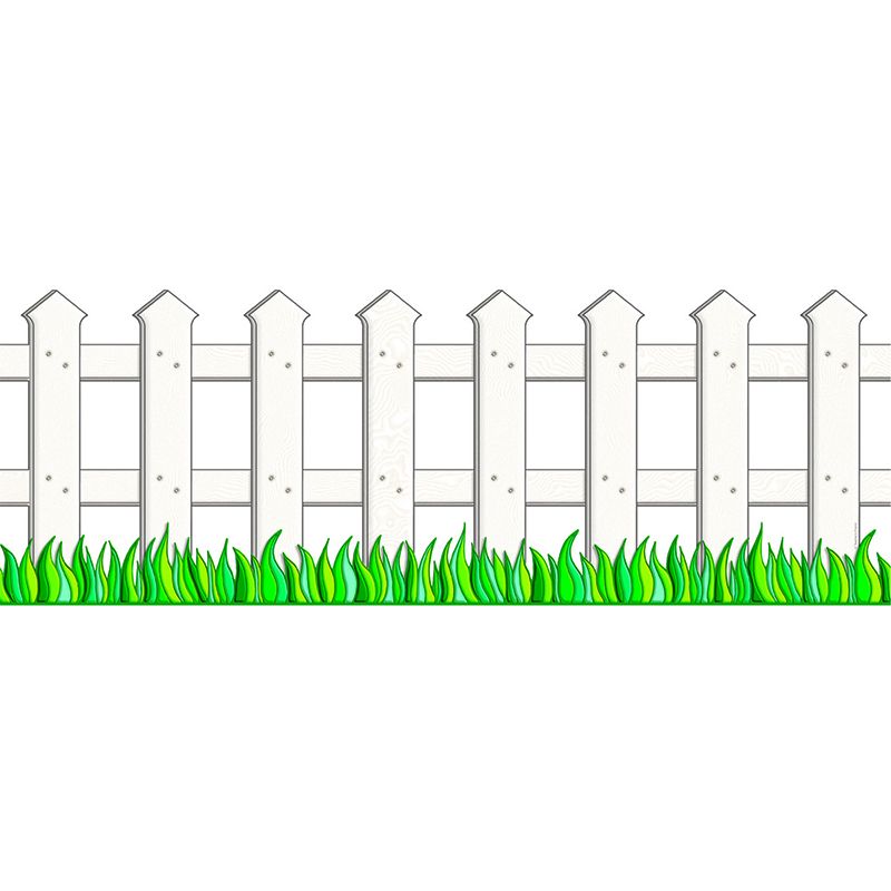 fence clipart grass line