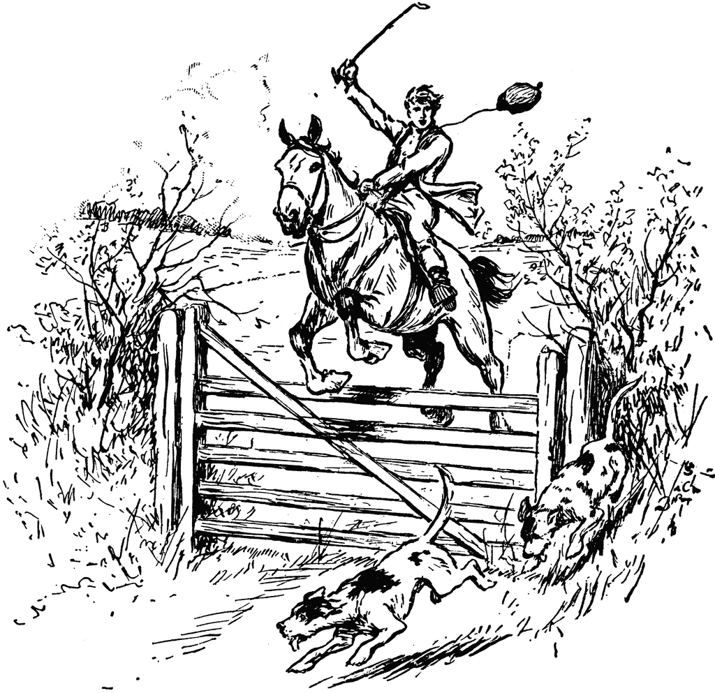 fence clipart horse fence
