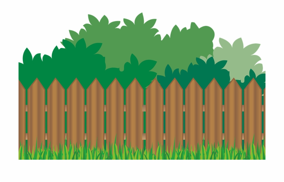 Fence clipart mini garden. Svg royalty free download
