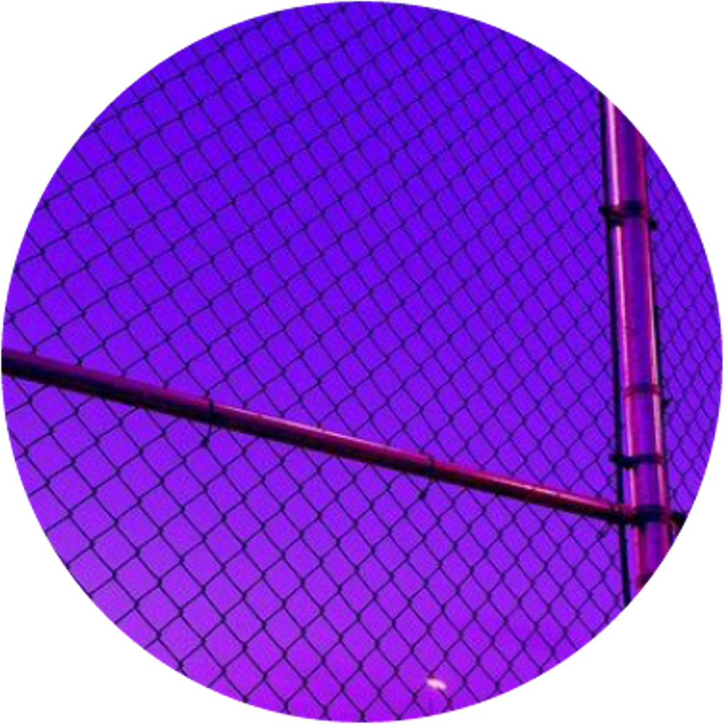 fence clipart purple
