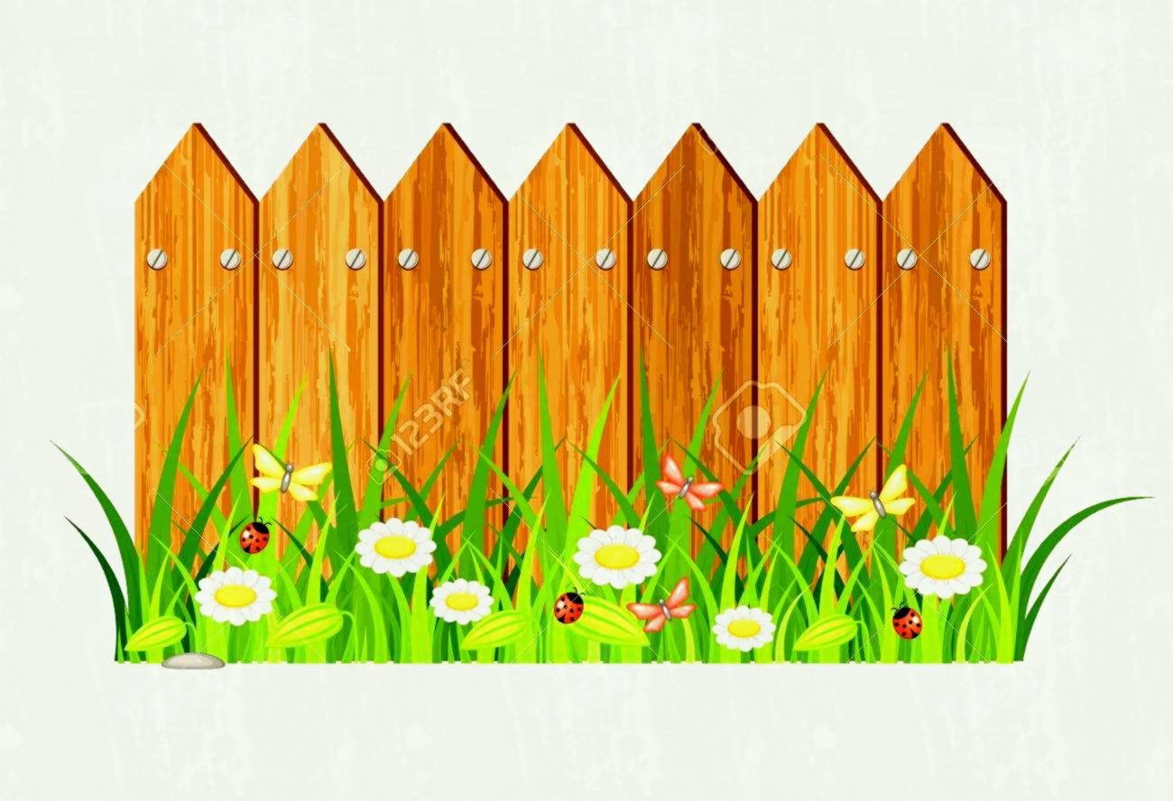 fence clipart round fence