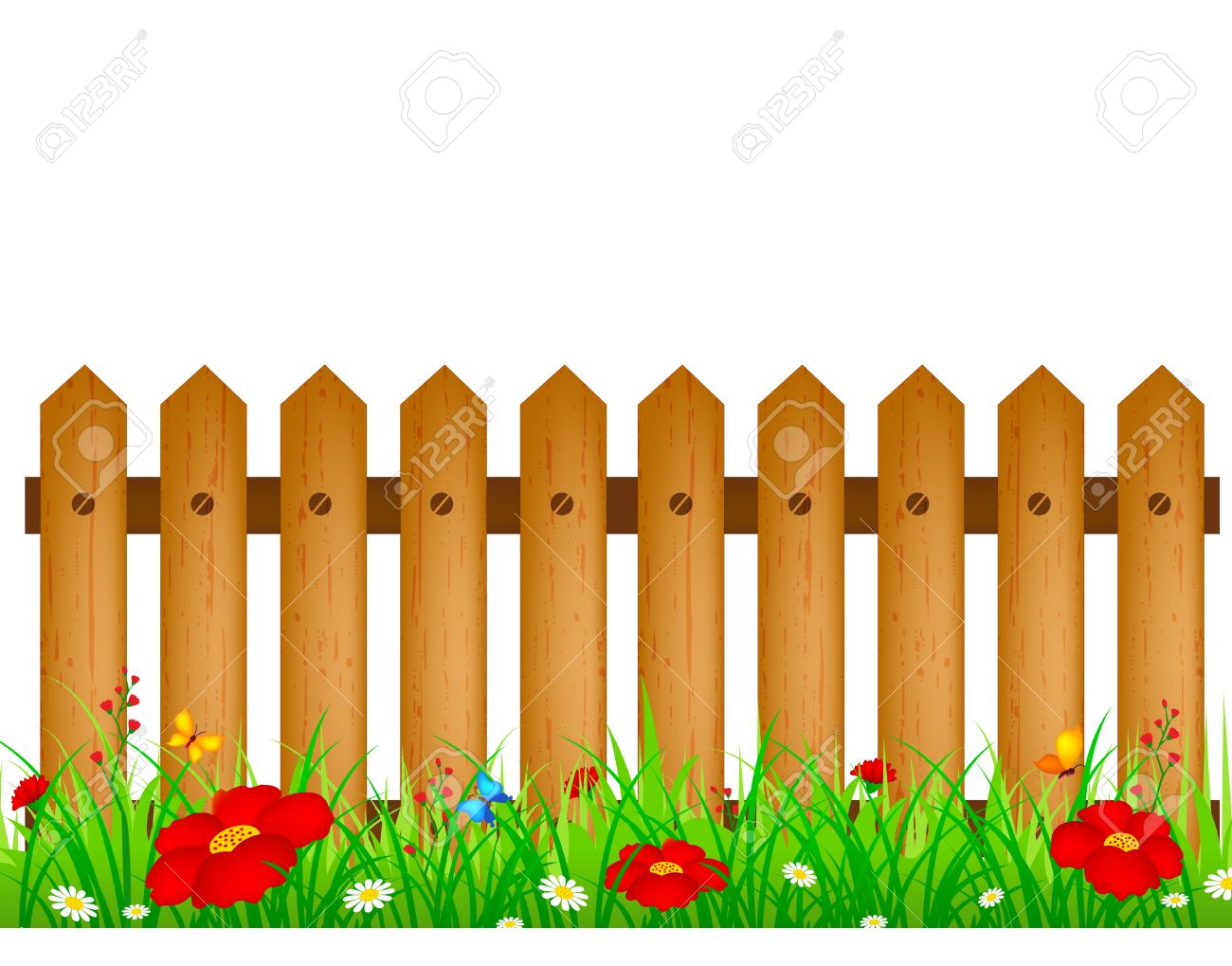 Collection of free park. Fence clipart unwilling