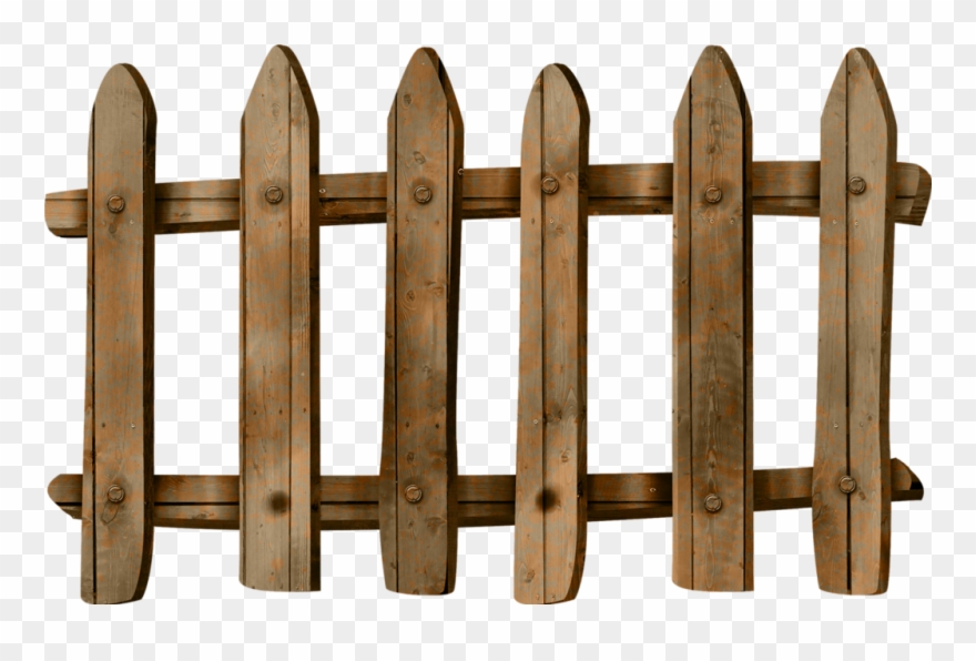 fence clipart wooden fence