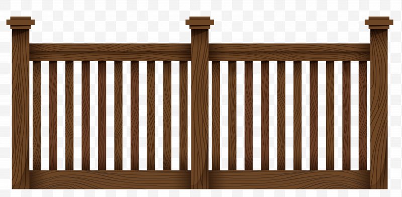 fence clipart wooden gate