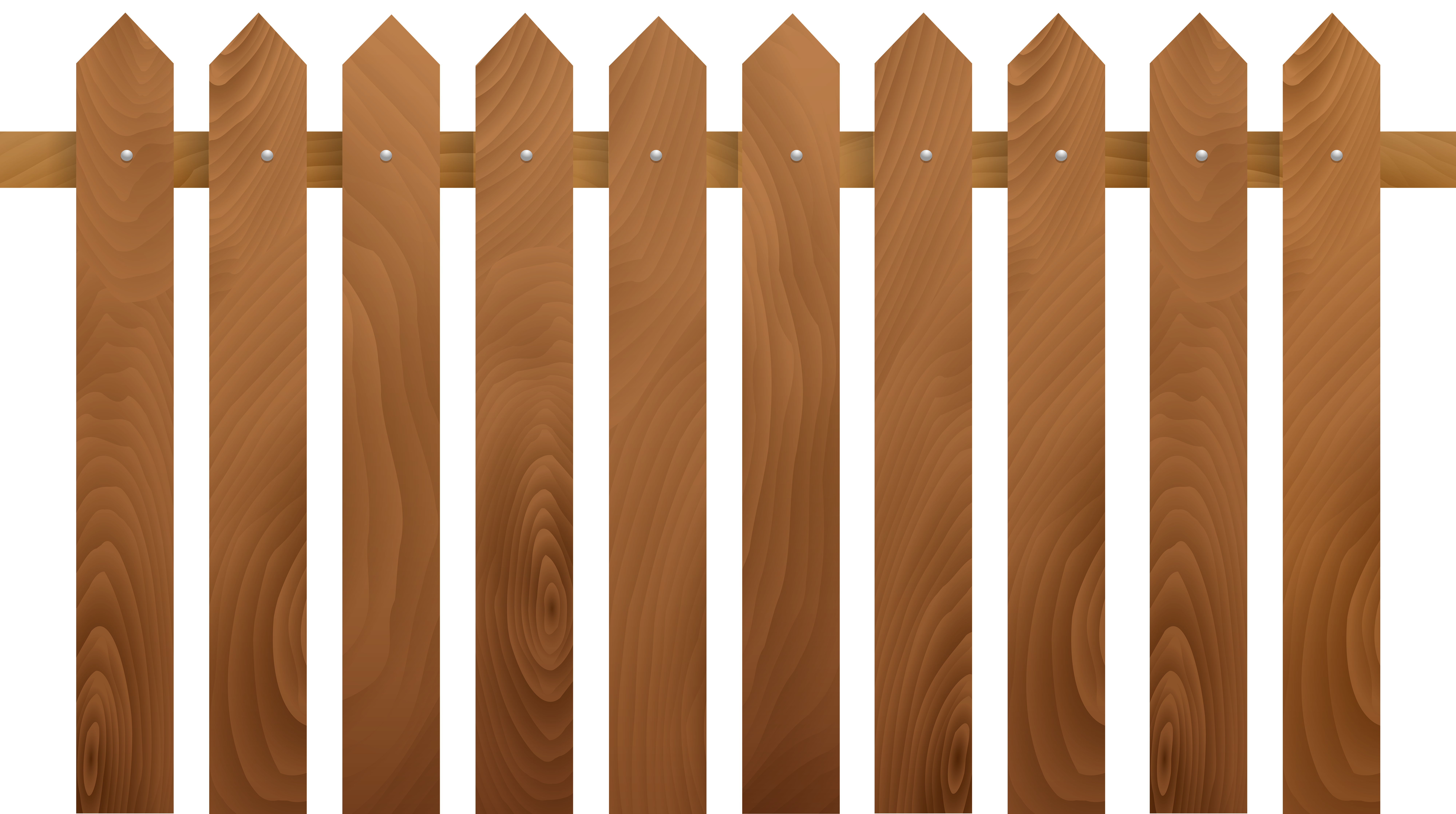 fencing clipart brown fence