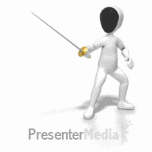 Id practice powerpoint . Fencing clipart stick figure