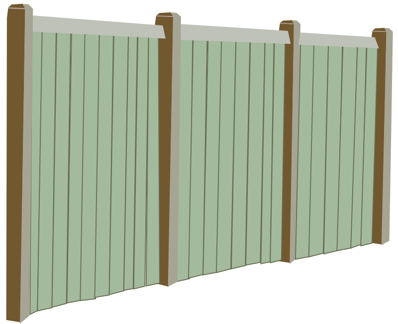 fencing clipart vector