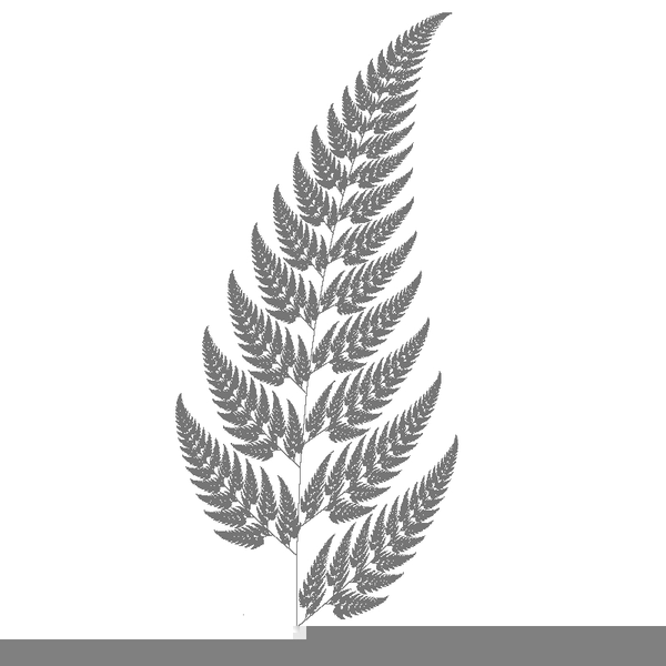 Silver free images at. Fern clipart small