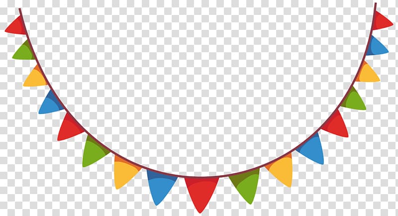 festival clipart colourful bunting