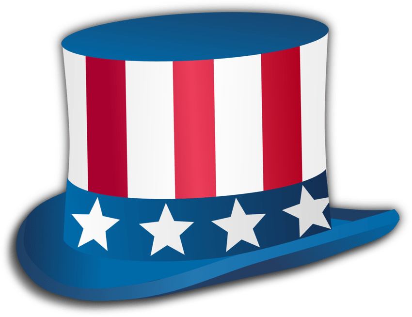 Top best happy th. Patriotic clipart history us