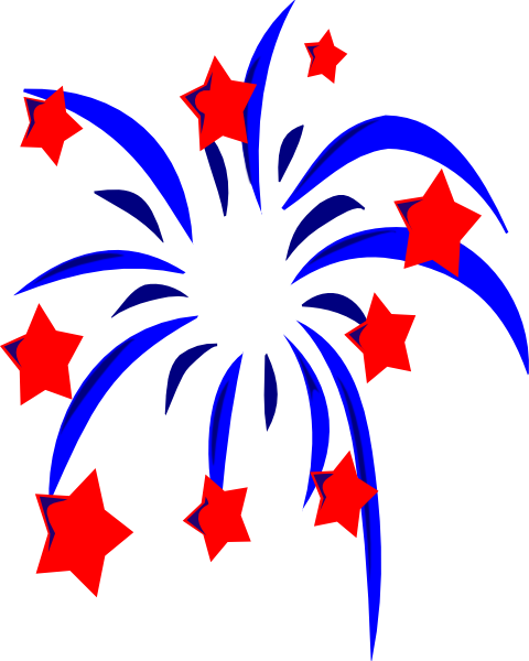 Festival clipart fourth july.  th of fireworks