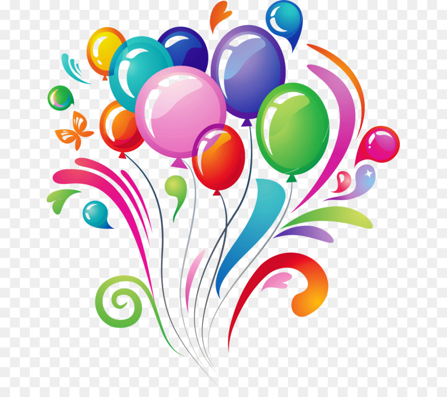 Heart balloon illustration . Festival clipart party