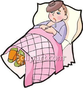 Fever clipart bed rest. That s just my