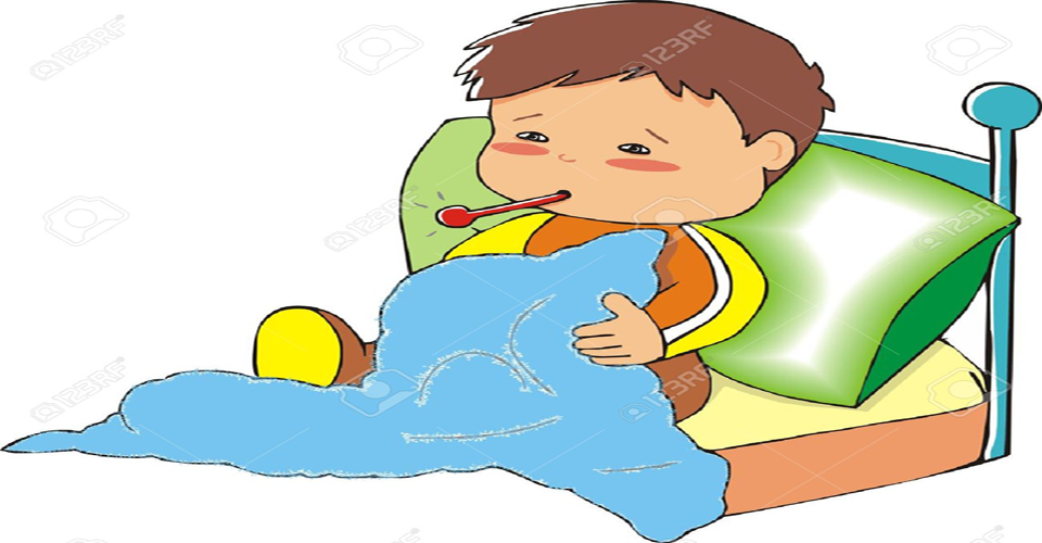 fever clipart child illness