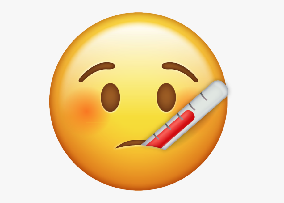 fever clipart emoji