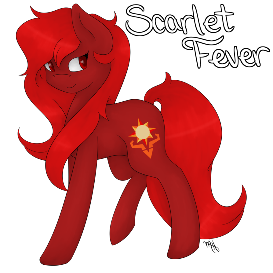 sick clipart scarlet fever