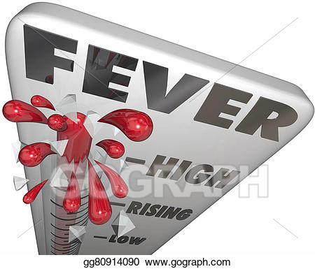 fever clipart sick