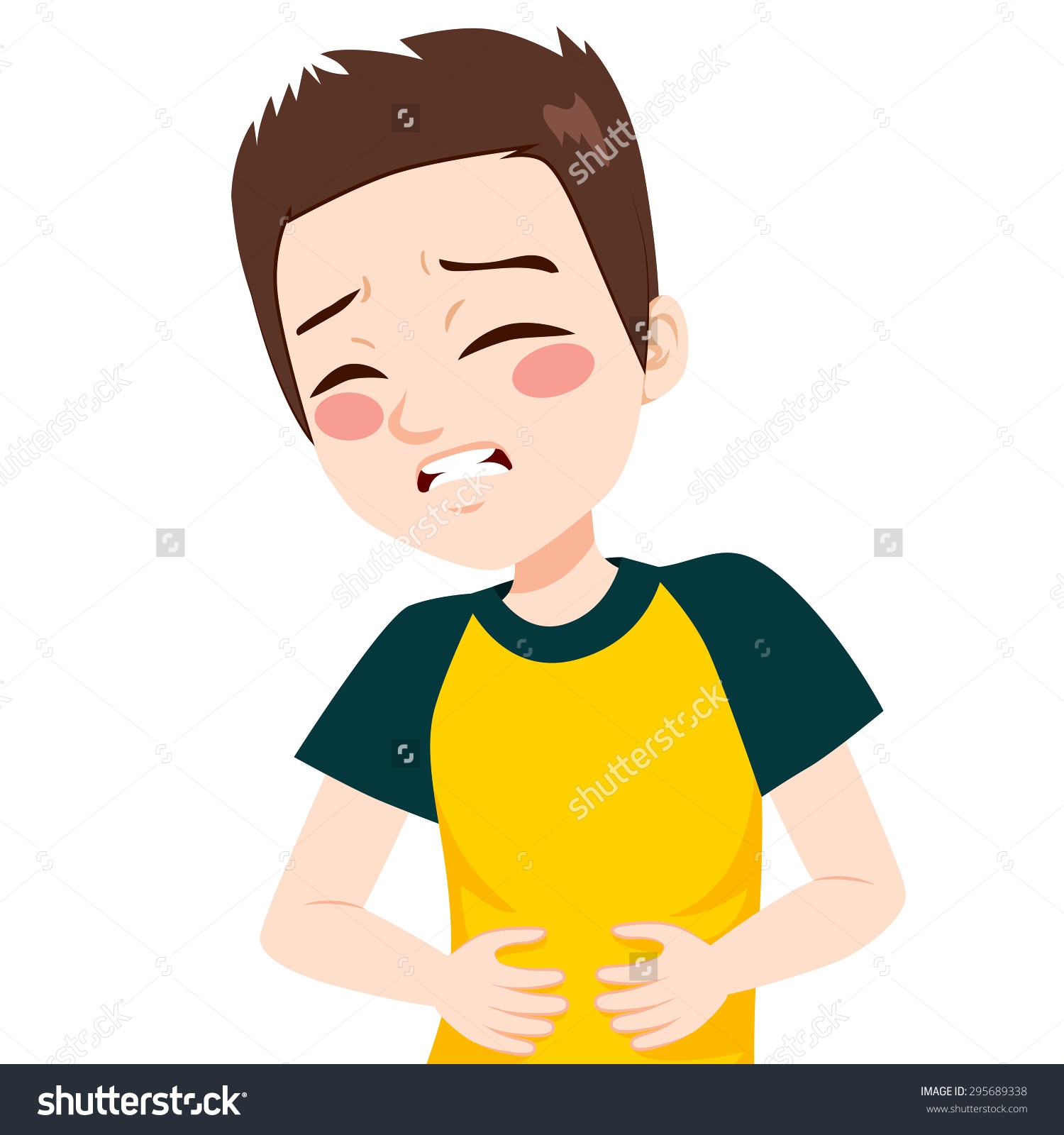 stomach clipart sore stomach