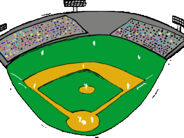 field clipart baseball