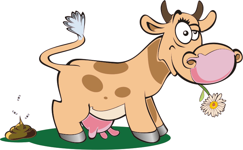field clipart cow